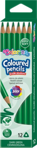 Szóló szinesceruza Colorino Kids Zöld (12db/doboz) 86457