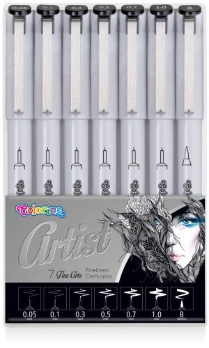 Colorino Artist 7db-os tűfilc készlet 81070