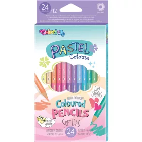   Colorino School Pasztell 12/24-es szinesceruza készlet 87737