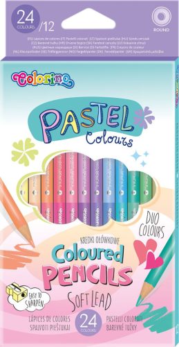 Colorino School Pasztell 12/24-es szinesceruza készlet 87737
