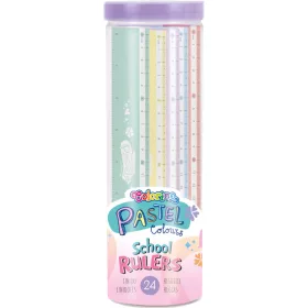 Colorino School Pasztell 20cm-es vonalzó 82923