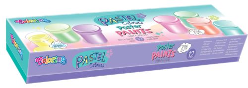 Colorino School Pasztell 12x20ml tégelyes tempera készlet 87812