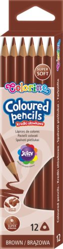 Szóló szinesceruza Colorino Kids Sötétbarna (12db/doboz) 86556
