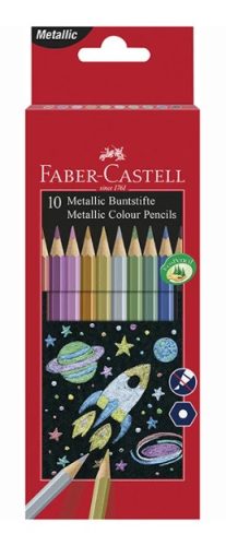 Faber Castell 10db-os metál színesceruzakészlet 201583