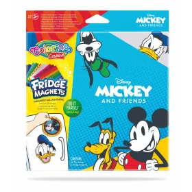   Colorino Disney Mickey and Friends Hűtőmágnes készítő 12db/display 89915