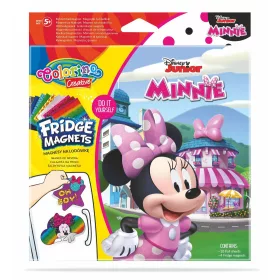   Colorino Disney Junior Minnie Hűtőmágnes készítő (12db/display) 90683