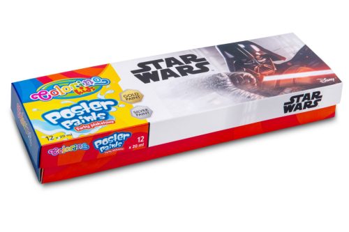 Colorino Disney Star Wars 12x20ml tégelyes tempera készlet 89489