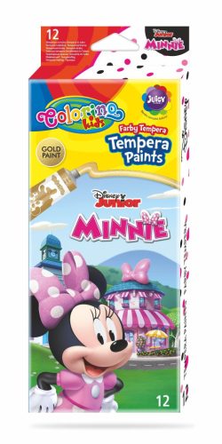 Colorino Disney Junior Minnie 12x12ml tubusos tempera készlet 90676