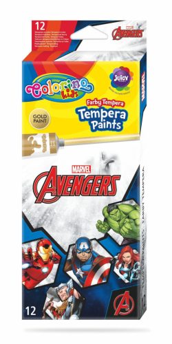 Colorino Disney Avengers 12x12ml tubusos tempera készlet 91451