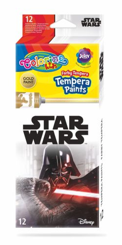 Colorino Disney Star Wars 12x12ml tubusos tempera készlet 89519