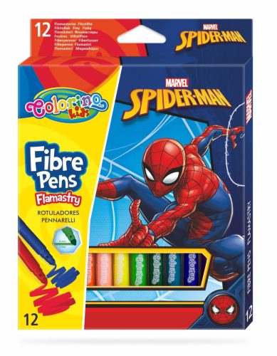 Colorino Disney Marvel Spider-Man Junior 12db-os filctoll készlet 4mm 91871