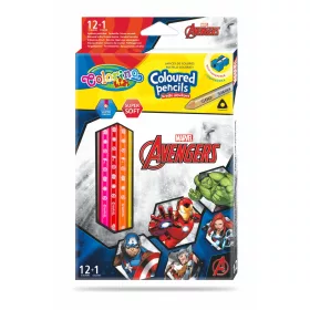 Colorino Disney Avengers 12+1 szinesceruza készlet 91390