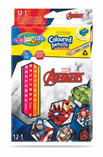 Colorino Disney Avengers 12+1 szinesceruza készlet 91390