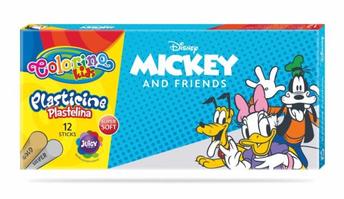 Colorino Disney Mickey and Friends 12db-os gyurma 89885