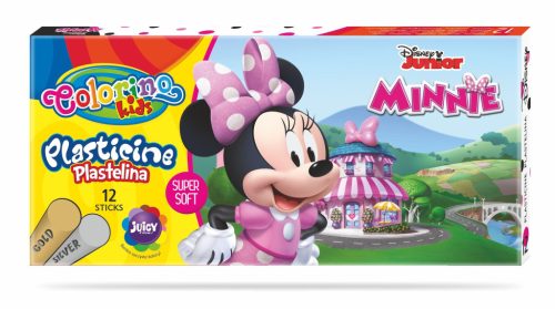 Colorino Disney Junior Minnie 12db-os gyurma 90652