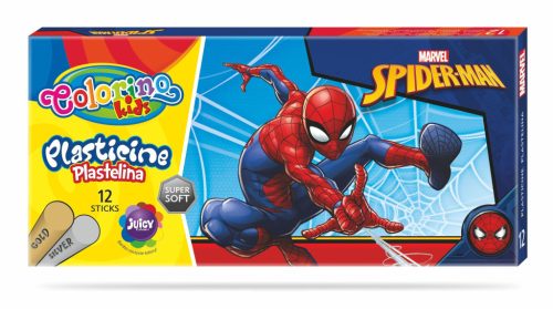 Colorino Disney Spiderman 12db-os szines gyurma 91826