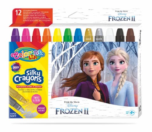 Colorino Disney Frozen II Twist 12db-os extra lágy waxkréta készlet 91109