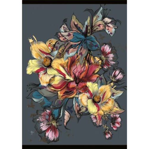 Butikkönyv Optimum LUX A/5 96lapos+UV lakk glitteres vonalas(5db/csomag)
