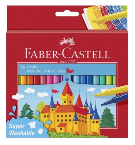 Faber Castell filctoll készlet 36db-os kastély 554203