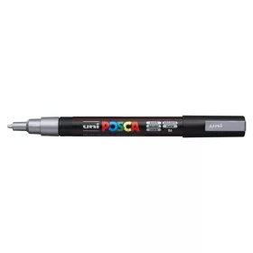 Posca PC-3M filctoll Ezüst 0,9-1,3mm kúpos heggyel (26)
