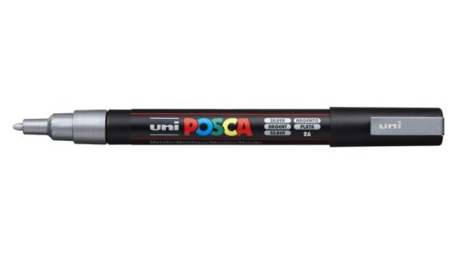 Posca PC-3M filctoll Ezüst 0,9-1,3mm kúpos heggyel