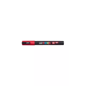 Posca PC-3M filctoll Piros 0,9-1,3mm kúpos heggyel (15)