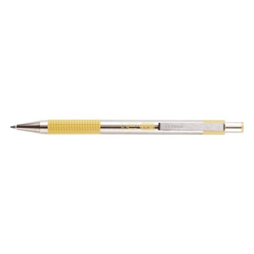 Golyóstoll Zebra F-301 PASTEL Sárga