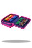 Töltött tolltartó háromemeletes Cool Pack Jumper3 Gradient Berry 67506 AKC!