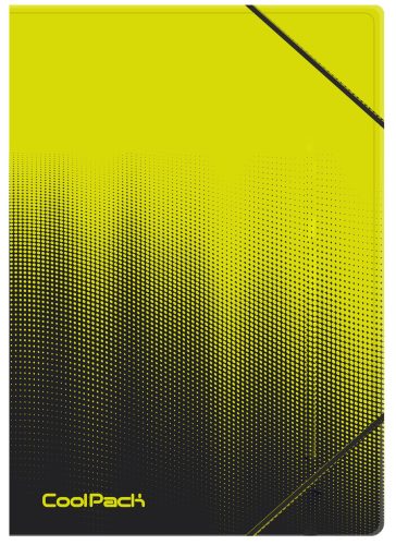 Gumismappa A/4 PVC Cool Pack Gradient Lemon 03708  2022