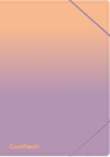 Gumismappa A/4 PVC Cool Pack Gradient Berry 03678  2022