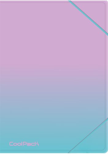 Gumismappa A/4 PVC Cool Pack Gradient Blueberry 03661 2022