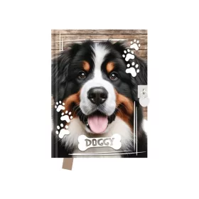 Emlékkönyv lakattal TREND 14x18cm 80 lapos Doggy DBL36-J