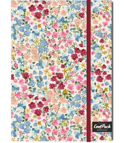 Keményfedeles gumis notesz A/5 80 lapos Cool Pack Forget Me Not 04293