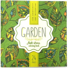 Felnőtt kifestő 200x200mm 24kép Garden 0699-19176