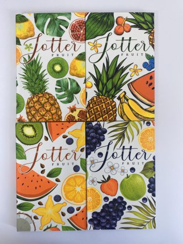 Notesz 105x165mm 64lap vonalas 0859 Jotter Fruit