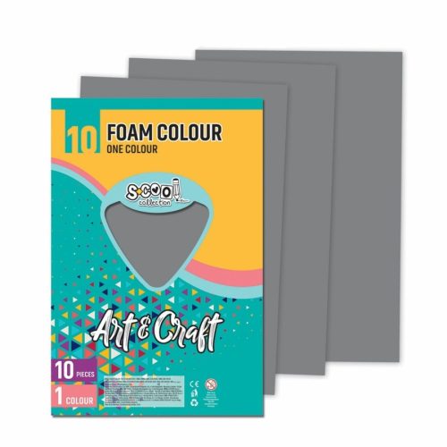 Dekorgumi 2mm A/4 Art&Craft 10ív/cs.Szürke SC1193