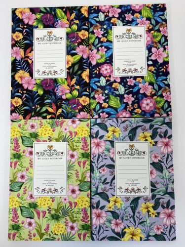 Notesz A/5 keményfedeles 80 lapos 60gr kockás (4db/cs.) darab ár! 8398-19513