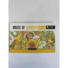   Felnőtt kifestő kem.fed.128x200mm 36lap Magic Of Flowers 8151-20424
