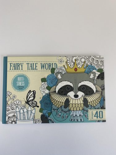 Felnőtt kifestő kem.fed 205x140mm 40kép Fairy Tale World 8151-21289