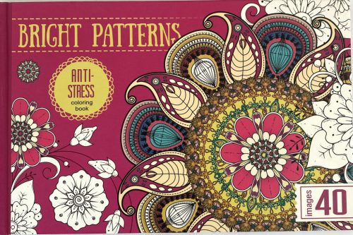Kifestő kem.fed.205x140mm 40kép Bright Patterns 21291