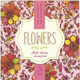 Kifestő 205x205mm 24kép 100g Flowers 19178