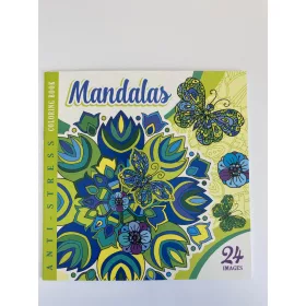 Felnőtt kifestő 200x200mm 24kép Mandalas 0699-19189
