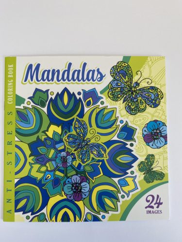 Felnőtt kifestő 200x200mm 24kép Mandalas 0699-19189