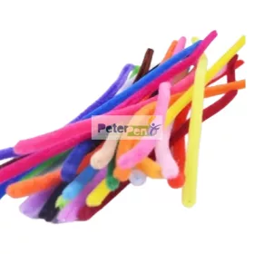 Zseníliadrót 30cm 16db-os Neon mix BR-DR03
