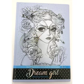   Felnőtt kifestő kem.fed.210x297mm 20oldal Dream Girls 2479-21539