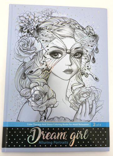 Felnőtt kifestő kem.fed.210x297mm 20oldal Dream Girls 2479-21539