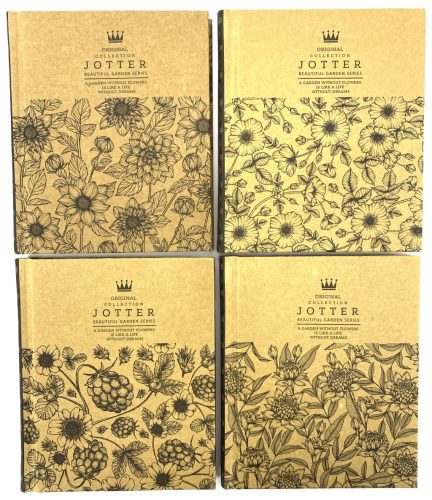 Notesz 105x125mm kem.fed.64lapos sima Jotter Craft Series 1764 (4db/cs.)