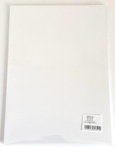 Színes karton kétoldalas A/4 200g FEHÉR (25ív/cs.)