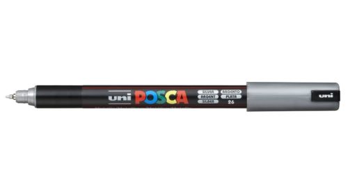 Posca PC-1MR filctoll Ezüst kúpos tűhegyű 0,7mm heggyel