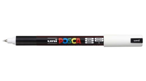 Posca PC-1MR filctoll Fehér kúpos tűhegyű 0,7mm heggyel